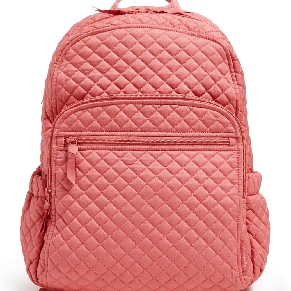 Vera Bradley Pink Quilted Backpack